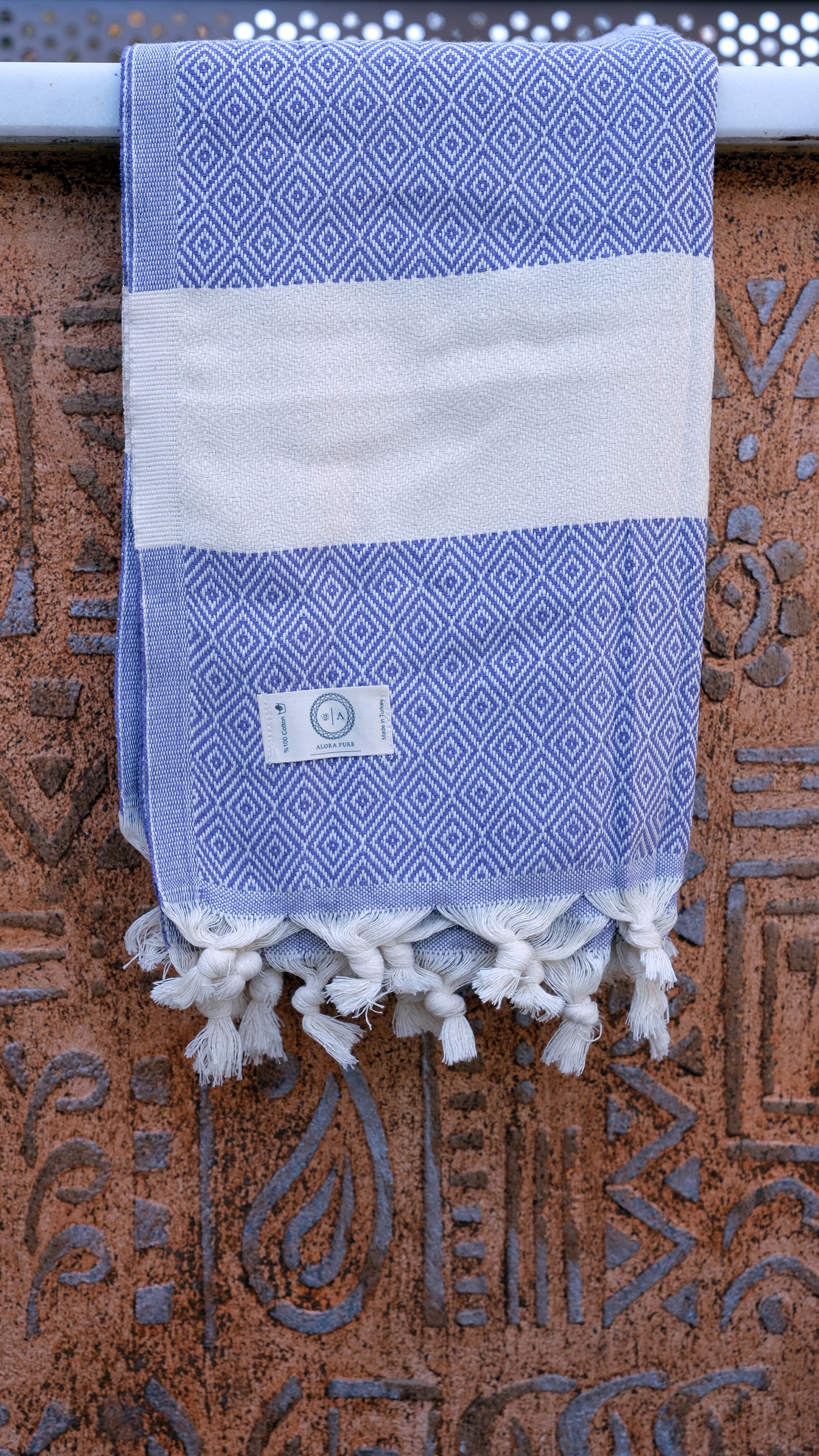 Purple Diamond Dream Alora Pure Towel