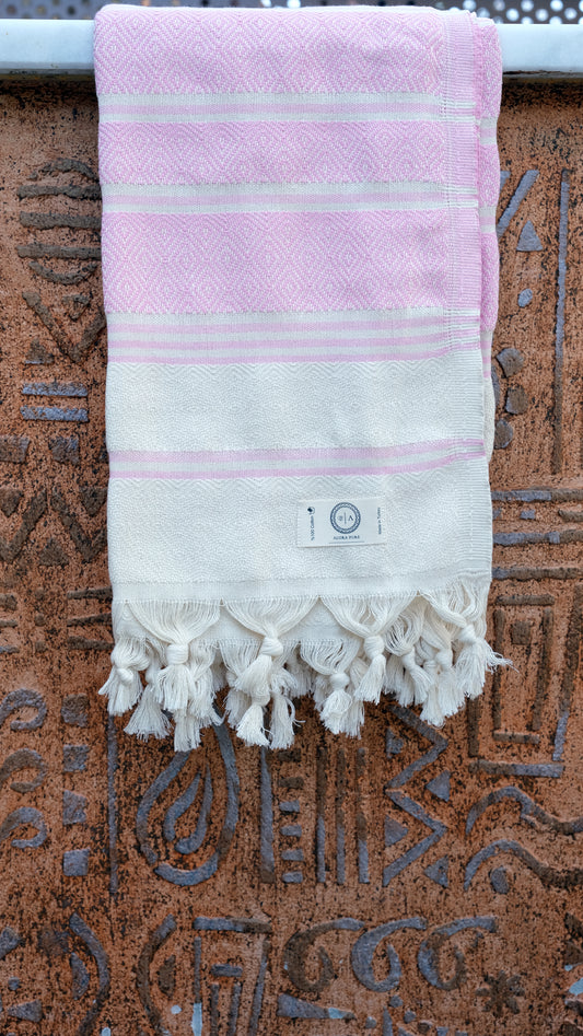 Light Pink Crystal Alora Pure Towel
