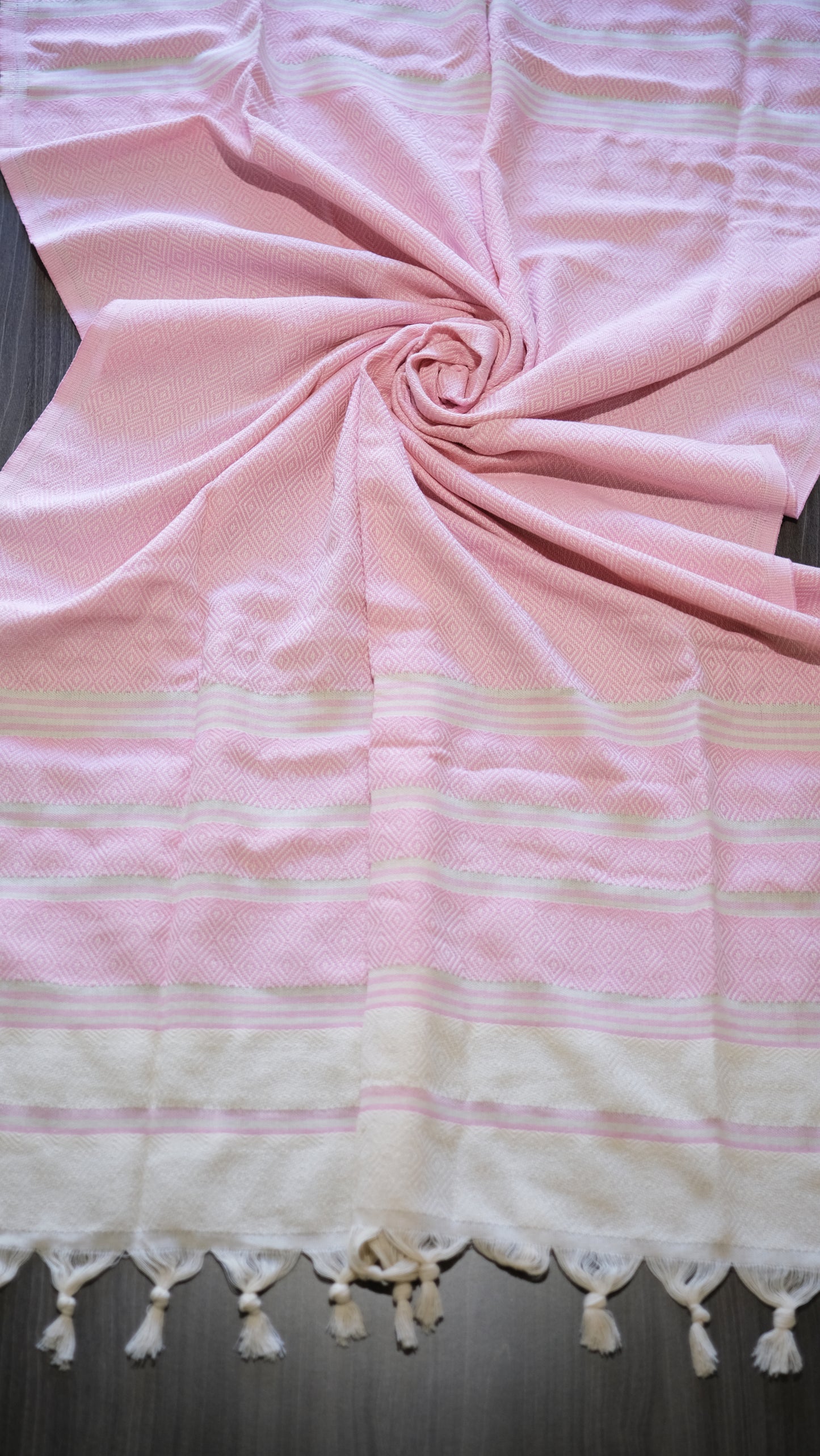 Light Pink Crystal Alora Pure Towel
