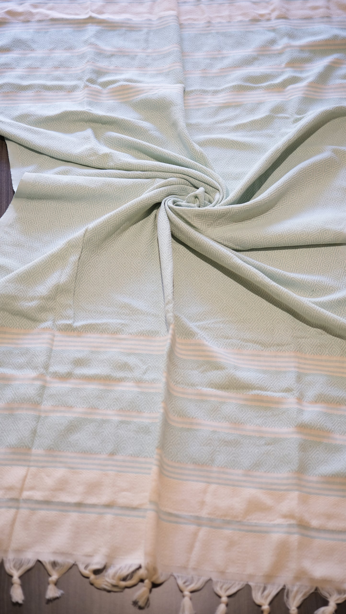Turquoise Crystal Alora Pure Towel