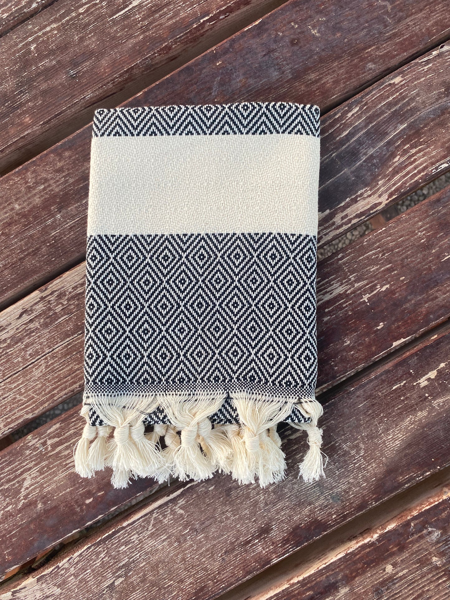 Kitchen Towel- Hand Towel - Black