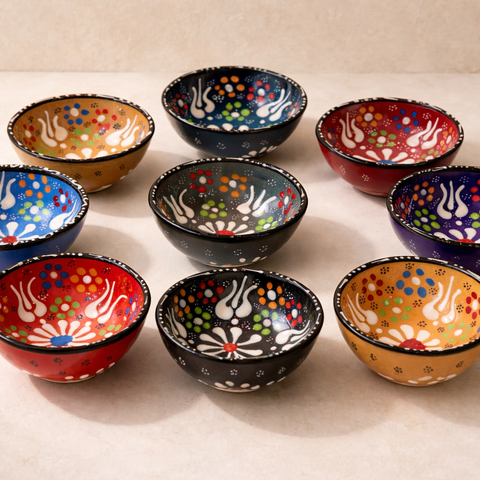 Handmade Ceramic Bowls - 8cm