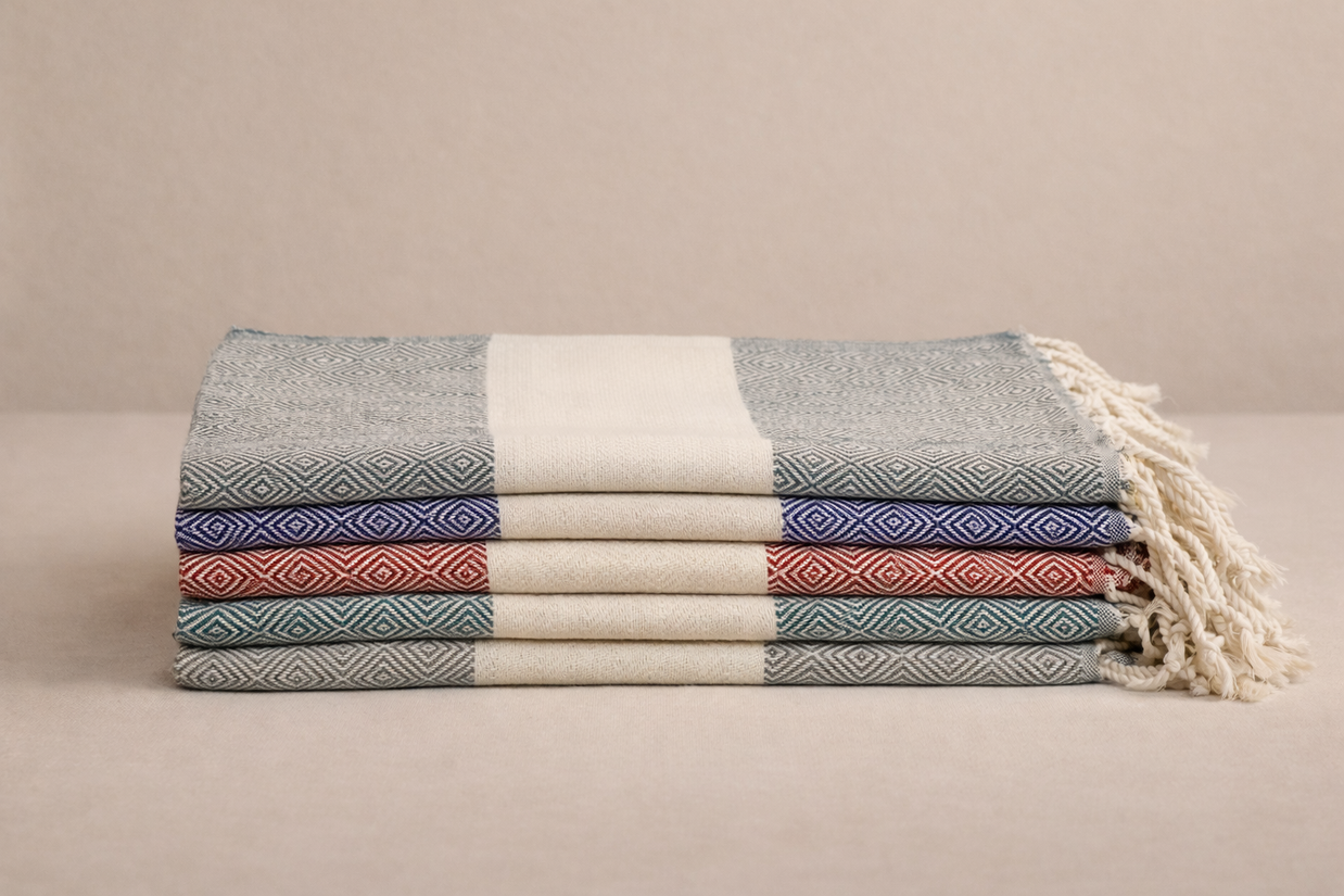 Classic Turkish Towel - Diamond