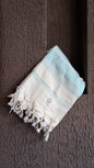 Turquoise Crystal Alora Pure Towel