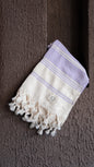 Purple Crystal Alora Pure Towel