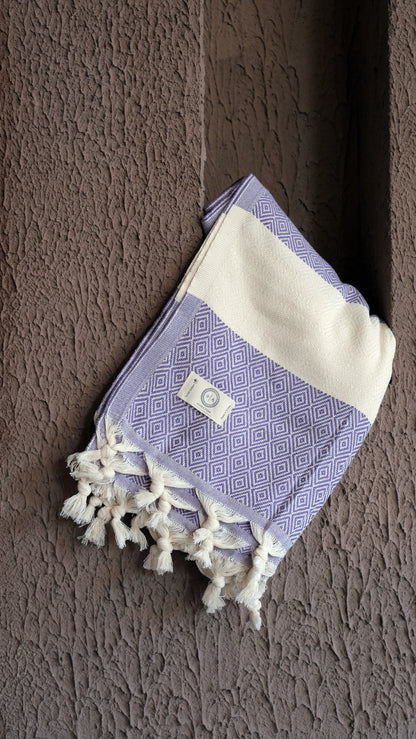 Purple Diamond Dream Alora Pure Towel