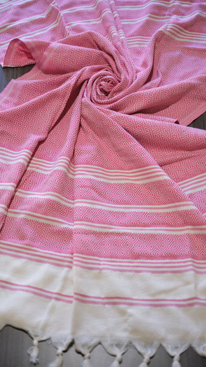 Pink Crystal Alora Pure Towel
