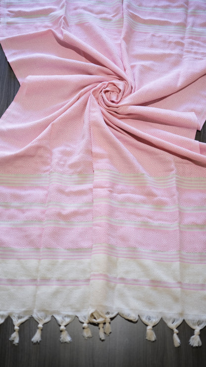 Light Pink Crystal Alora Pure Towel