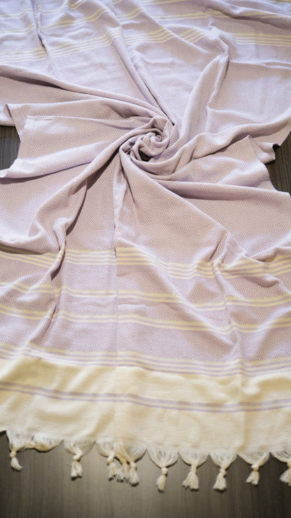 Purple Crystal Alora Pure Towel