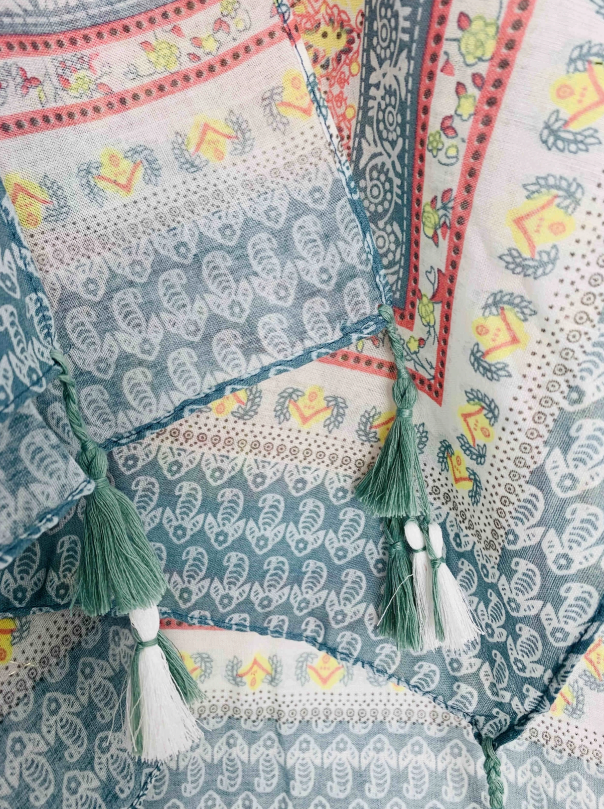 Teal Elephant Kimono