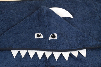 Alora Pure Kids Bathrobes - Shark