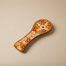 Hand-Painted Ceramic Spoon Holders