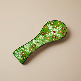 Hand-Painted Ceramic Spoon Holders