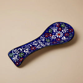 Hand-Painted Ceramic Spoon Holders