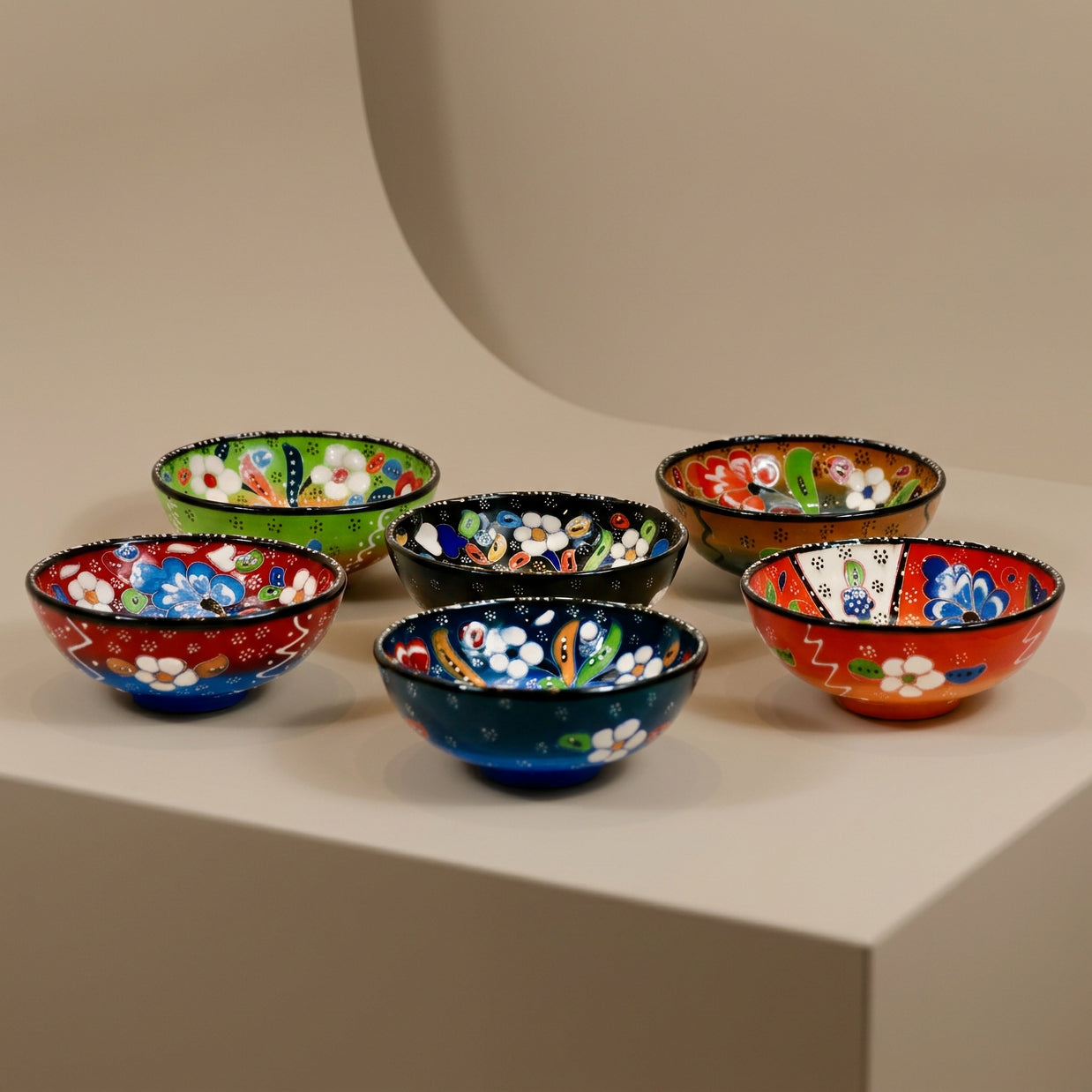 Handmade Ceramic Bowls - 10cm