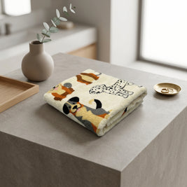 Animal Print Turkish Cotton Towels