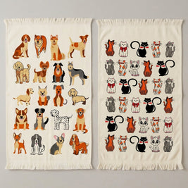 Animal Print Turkish Cotton Towels