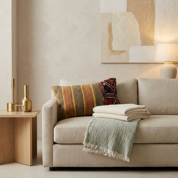 Anatolian Earth Throw Pillow