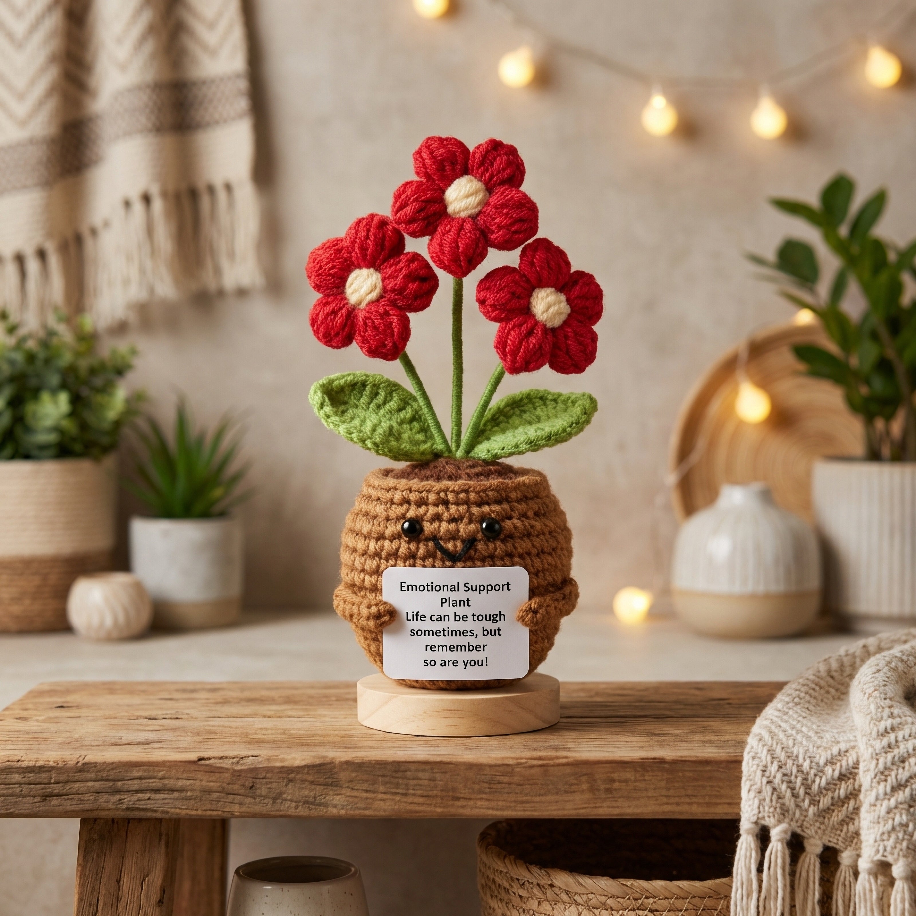 Crochet Emotional Support Plants