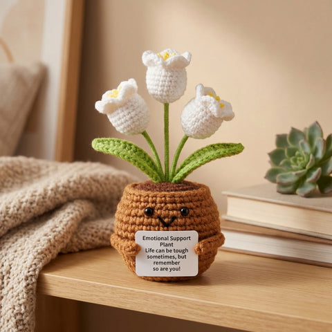 Crochet Emotional Support Plants