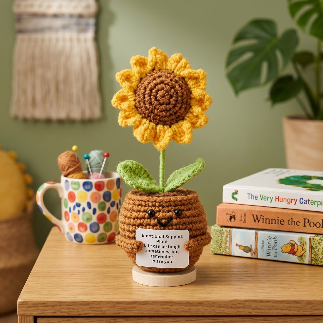 Crochet Emotional Support Plants