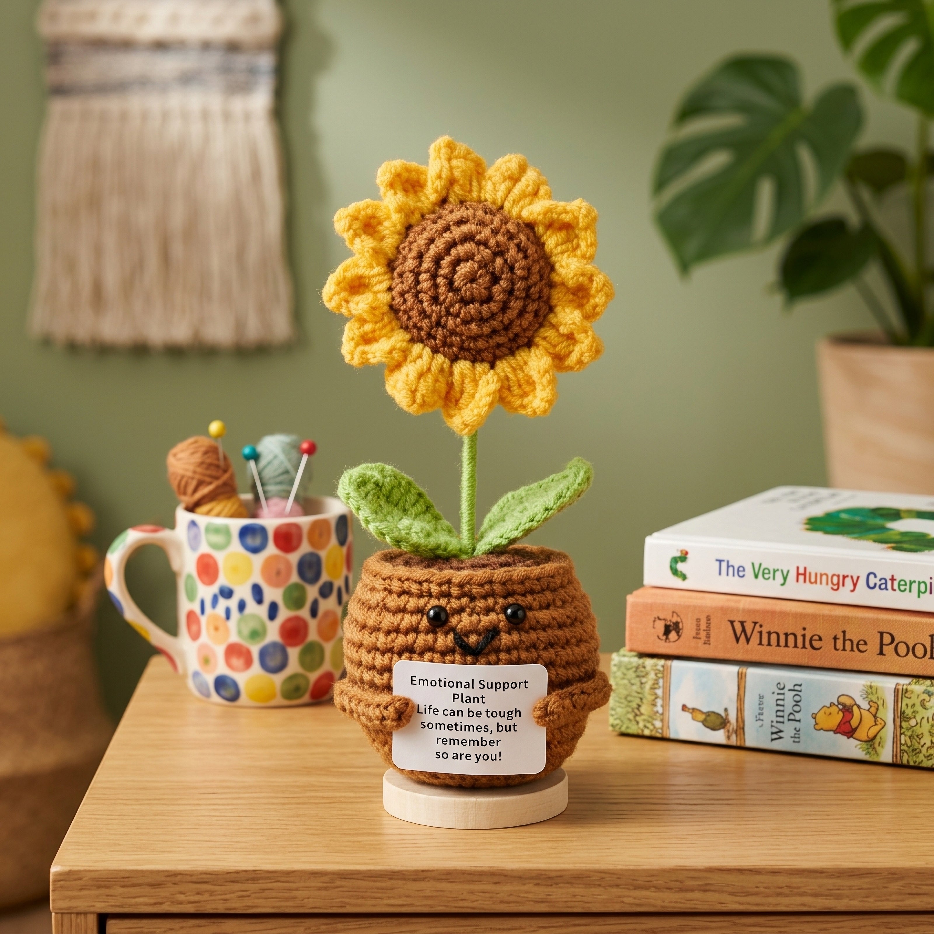 Crochet Emotional Support Plants
